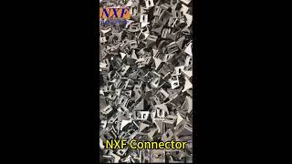 NXF UNS A96061 Aluminum 6061 Alloy 45°-135°Degree 5.5-10mmDiameter Bilateral Strong Angle Connector