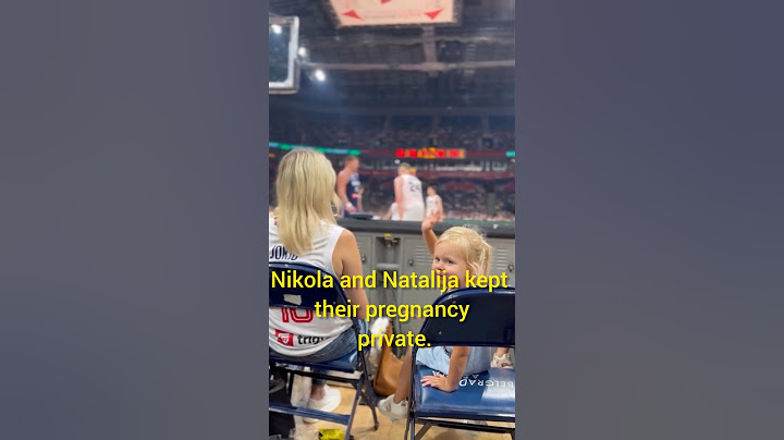 Nikola Jokic and Natalija Jokic Daughter.#nba #sports #basketball