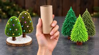 Don’t Throw Away Toilet Paper Rolls! 🎄 2 Lovely Christmas Tree Ideas ❄️ Christmas DIY
