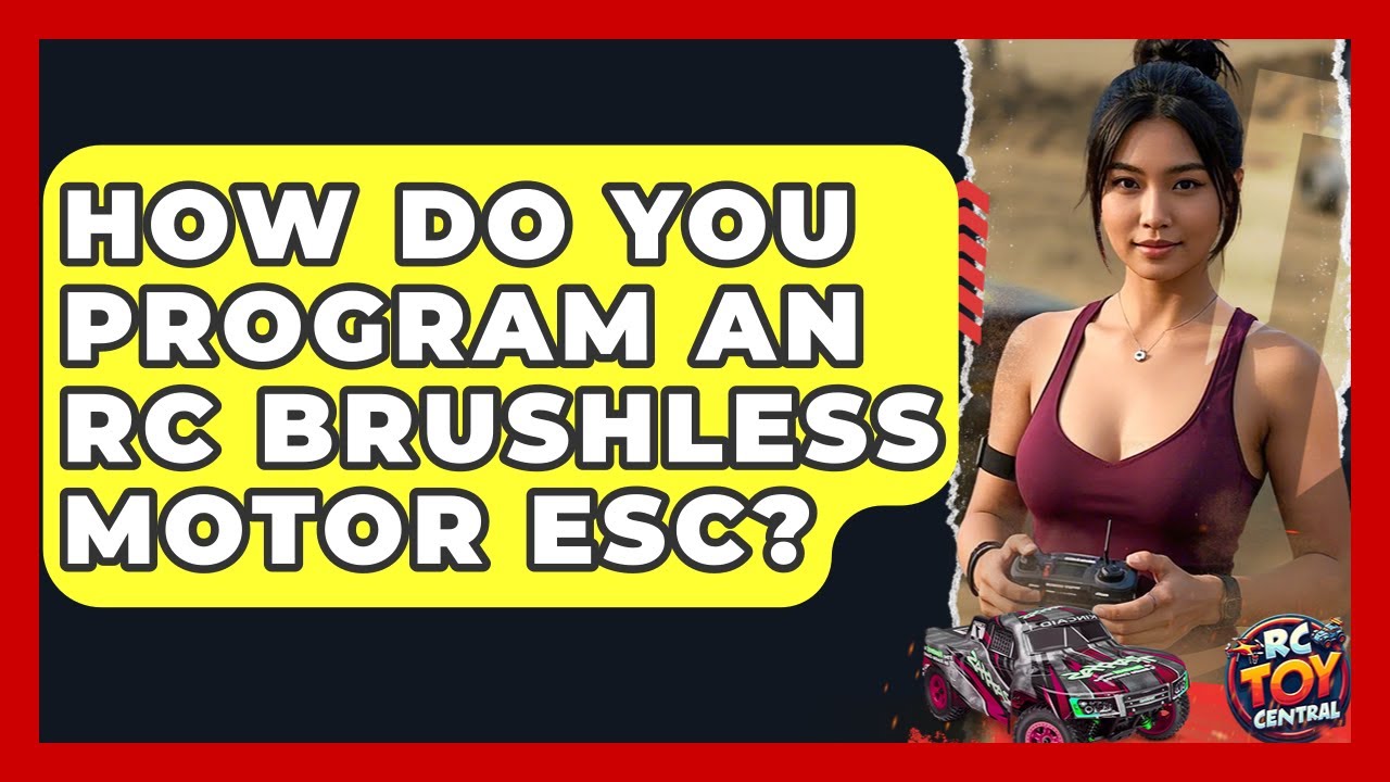 How do you program an RC brushless motor ESC? - RC Toy Central - YouTube