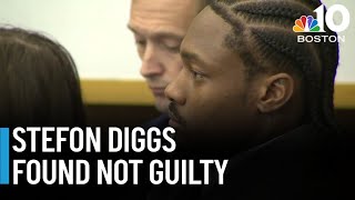 Stefon Diggs found not guilty in assault trial: Watch the verdict