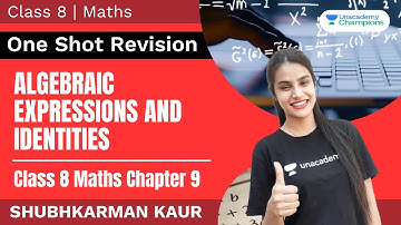 Algebraic Expressions and Identities In One Shot | Class 8 Maths Chapter 9 | Shubhkarman Kaur