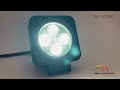 faro lavoro quadrato 10-30V 10watt  4 led-800lm