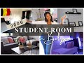 My 280€ College Dorm Room Tour 2021 | Student Housing & Accommodation | Studying In Belgium