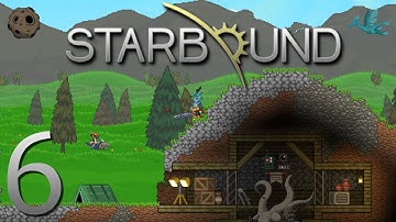Starbound: Leaving Orbit - 6 - Core Fragments, Erchium Mining Facility. Starbound gameplay.