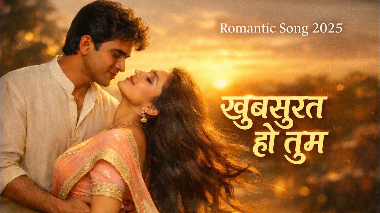 खूबसूरत हो तुम ❤️ | Romantic Song 2025 | 90s Bollywood Love Vibe | Hindi Love Song