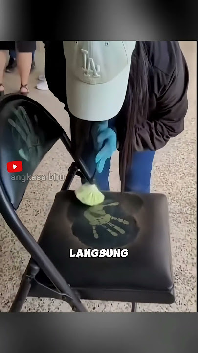 Rahasia Sidik Jari Terungkap Pakai Serbuk! #SidikJari #Forensik  #shortsviral