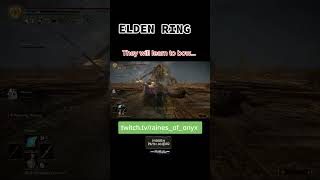 Bow to the Lord of Chaos #rpg #xbox #fromsoftware #eldenring #consolegaming