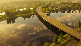 Reflection of Clouds On Water