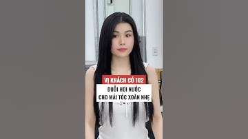 Duỗi tóc hơi nước giúp tóc xoăn nhẹ