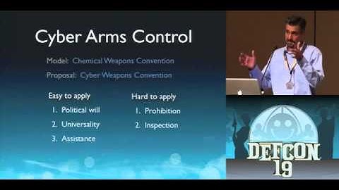 DEFCON 19 (2011) - Strategic Cyber Security