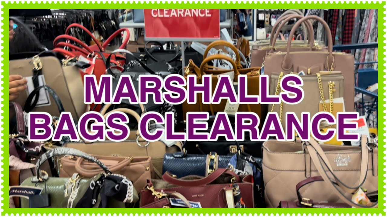 MARSHALLS BAGS CLEARANCE Walk Thru. Shop with me. YouTube