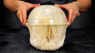 לחם סופר אוורירי - הטכניקה שגורמת לבצק להתפוצץ!