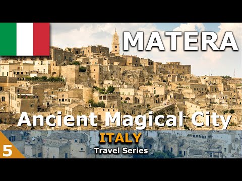 Dünyanın EN ESKİ ŞEHİRLERİNDEN BİRİ - Matera, Basilicata - İtalya