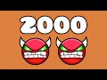 2000 Demons | Geometry dash 2.11