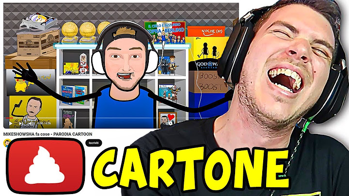 REAZIONE al CARTONE ANIMATO su MIKESHOWSHA!!