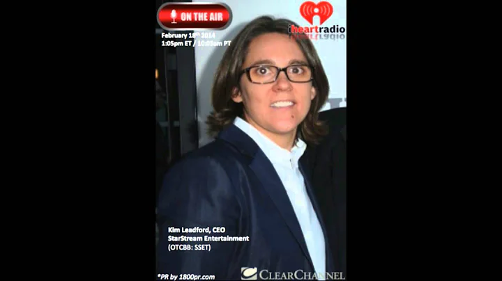 Kim Leadford CEO of StarStream Entertainment Inter...