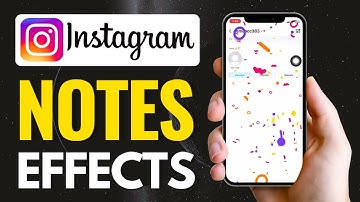 How To Add Effects On Instagram Notes | Add Special Celebration Effects In Insta Note