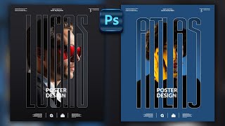 Typography Poster Design Idea   Photoshop Tutorial screenshot 3