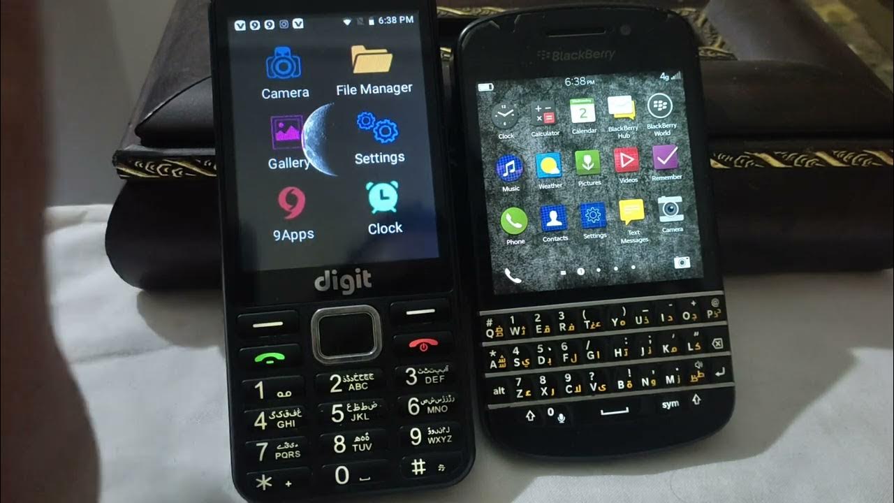 Jazz digit E3 pro Vs Blackberry Q10 YouTube