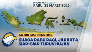 Prakiraan Cuaca Rabu Pagi, Sebagian Daerah Turun Hujan [Metro Pagi Primetime]
