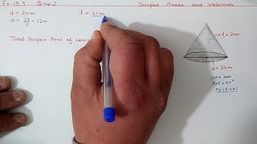 Ch 13 Ex 13.3 Q 2 Surface Areas and Volumes | Ncert Maths Class 9 | Cbse