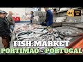Traditional fish market in portimao  algarve  portugal  2024  4k
