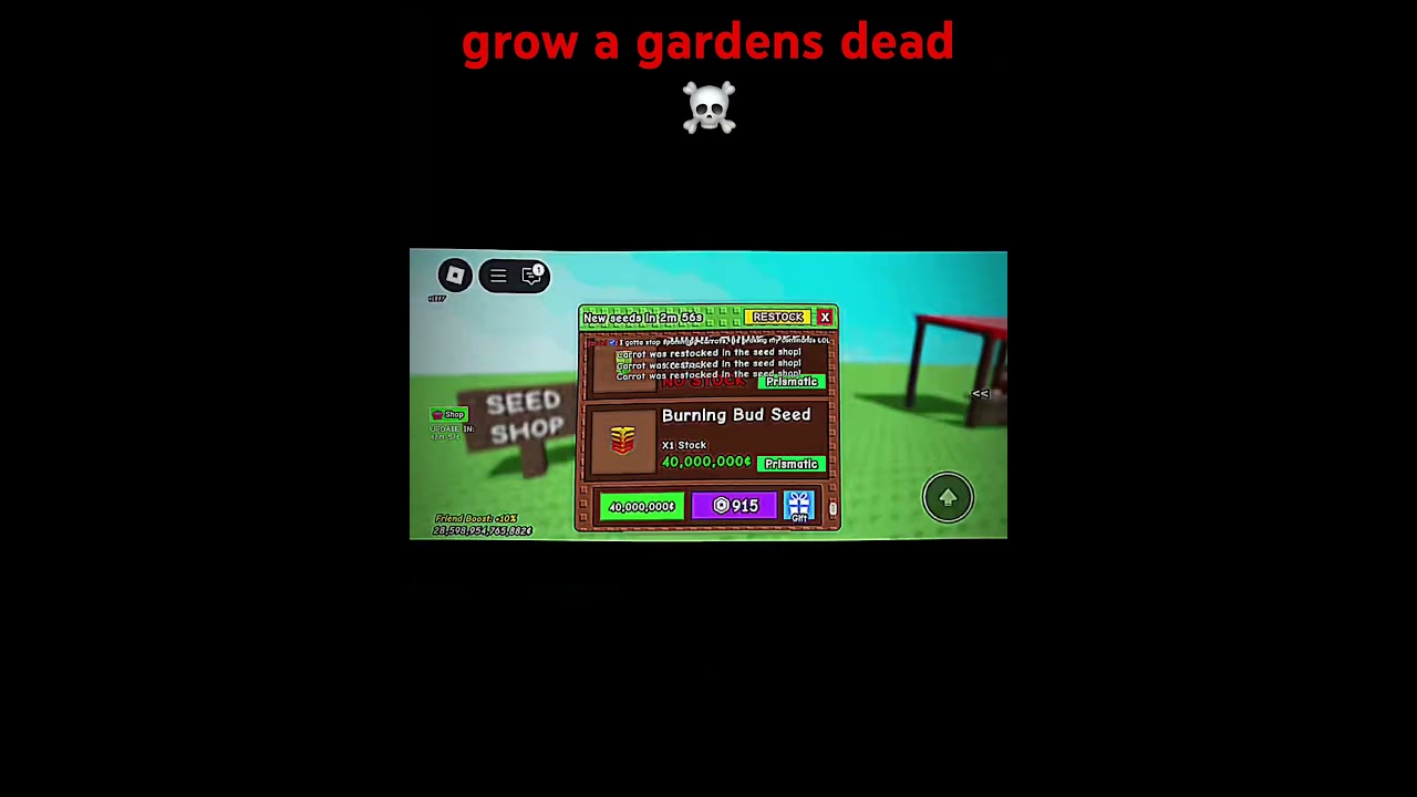is grow a garden dead? 😭😔