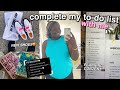 PRODUCTIVE VLOG: complete my to-do list with me!