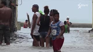 Imágenes del paso de Irma por Cuba