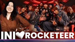 INI｜'Rocketeer' 8KVR INITIME VR CONCERT🍂Reaction