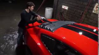 Washing the Stang in South Central