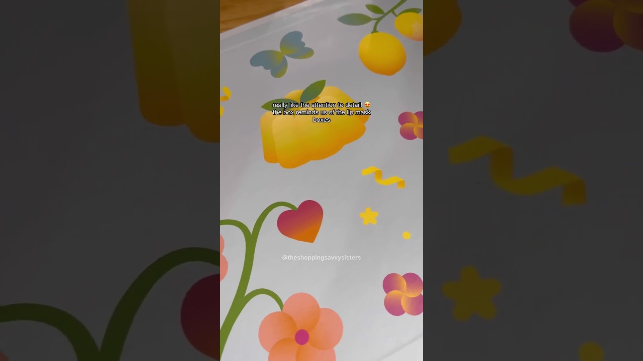 unboxing a giant lip mask from tocobo 💗