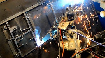 Have You Ever Seen Robots Weld a Bed Frame?