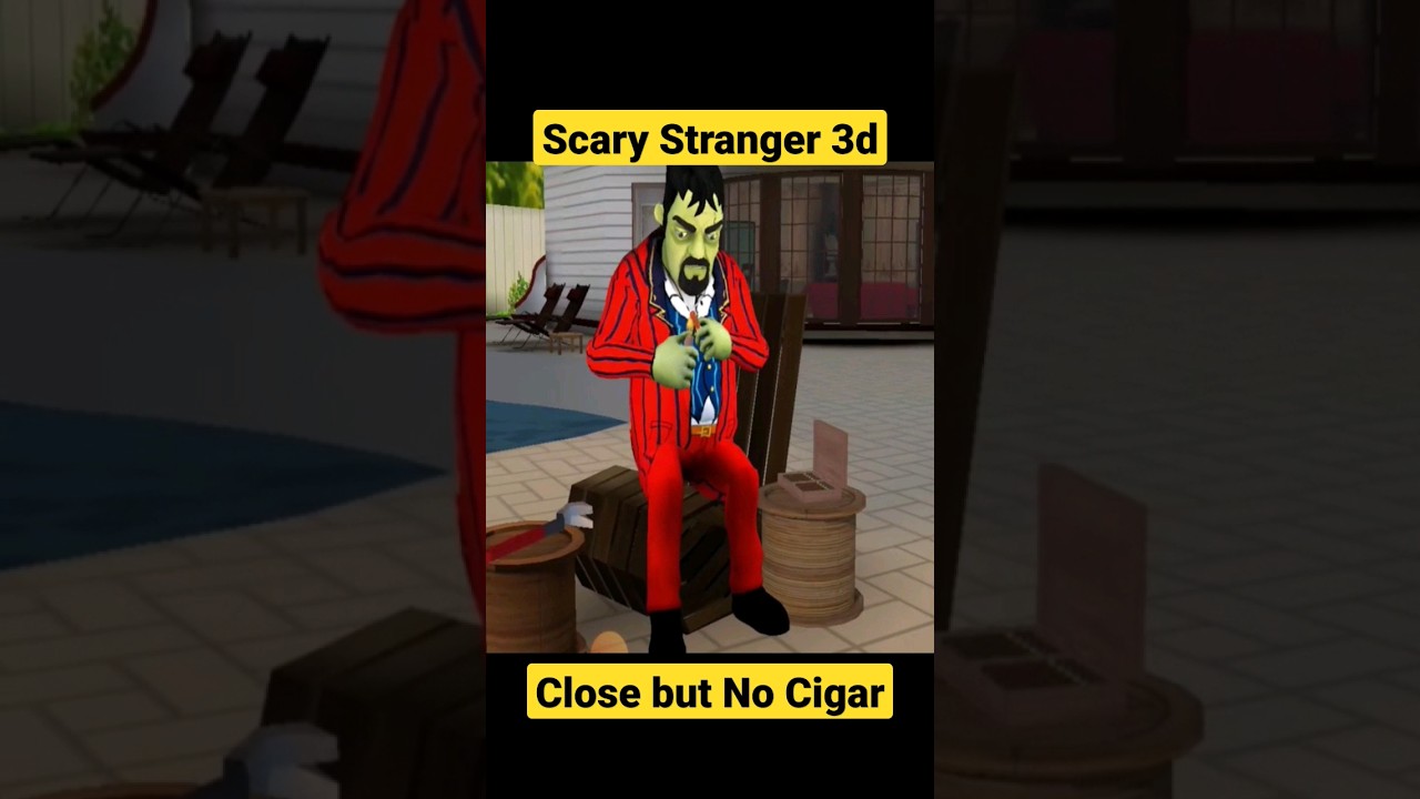 Scary Stranger 3d - Close but no Cigar - walkthrough complete