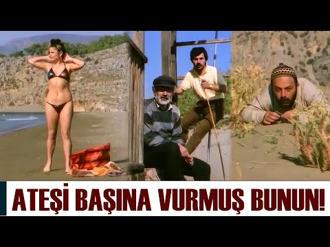 Seni Sevmeyen Ölsün Türk Filmi | Serap Ateşini Söndürmek İçin Kış Günü Denize Girer