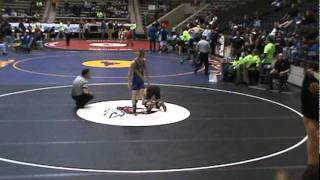 Arkansas State Wrestling Tournament 2012 Fastest Pin 9 seconds By Cody Wallace Catholic High