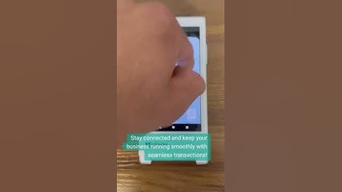 Watch now and get your Clover Pocket up and running in no time! How to Connect to the Internet | POS