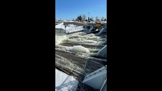 Water levels rising at Cheboygan Dam