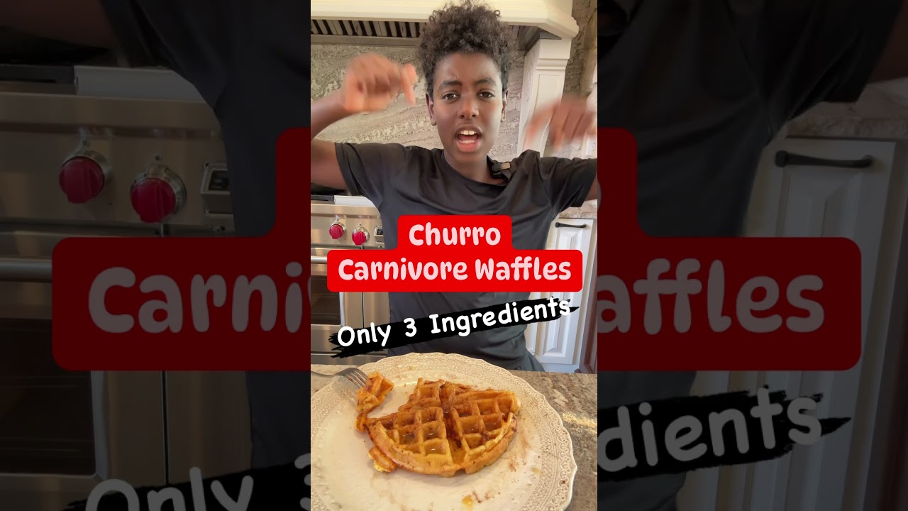 Churro Carnivore Waffles 🧇 