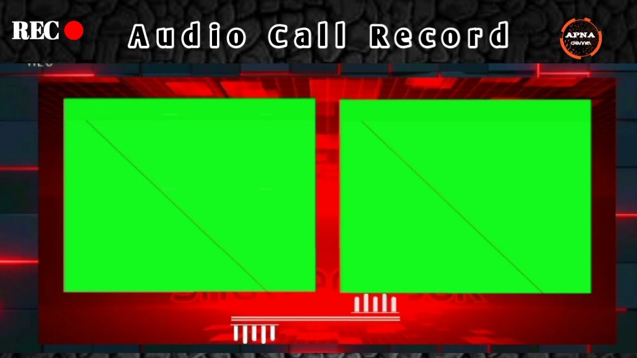 Phone Recoding Greenscreen Call Recordind Two Window Green Screen Exclusive News Call Record Green ...