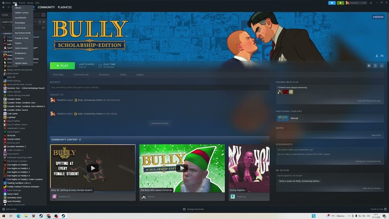 How to Hide Games, View Hidden Games and Unhide Them on Steam in 26 seconds