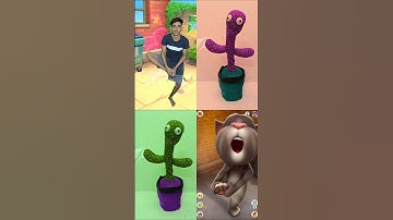 Talking tom vs kaktas 🌵#games #funnyvideo #shorts #trending