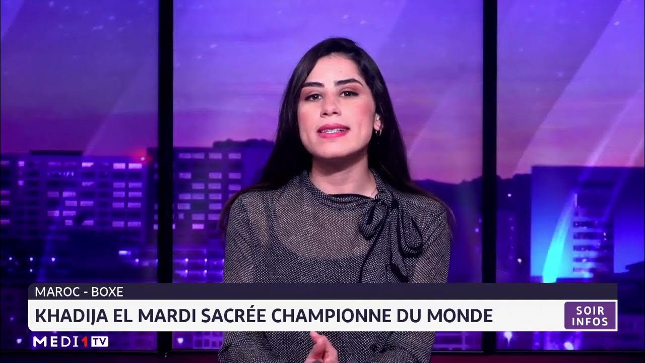 Maroc boxe Khadija El Mardi sacrée championne du monde YouTube