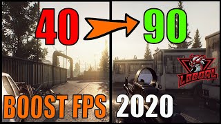 Tarkov FPS Boost 2020 & Low FPS Fix | Escape From Tarkov