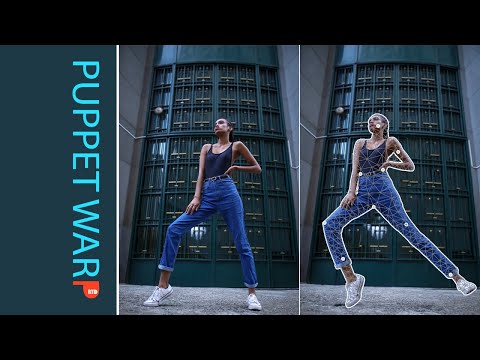Thay đổi tư thế Mode bằng PUPPET WARP trong Photoshop!