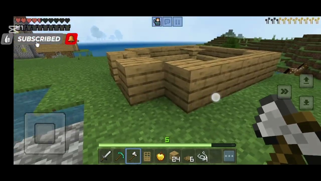 ماين كرافت الجزاء السادس (التصاميم نار🔥) و سويت شي غامض😯