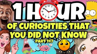 1 HOUR OF CURIOSITIES AND THINGS YOU DIDN’T KNOW 🧠⏰ #147