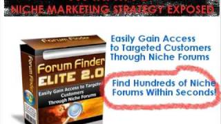Niche Forum Finder Elite Software screenshot 4