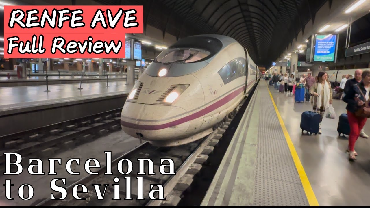 Zooming Through Spain on the Ultimate High-Speed Train!